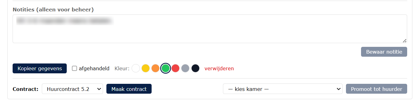 Promoten tot huurder